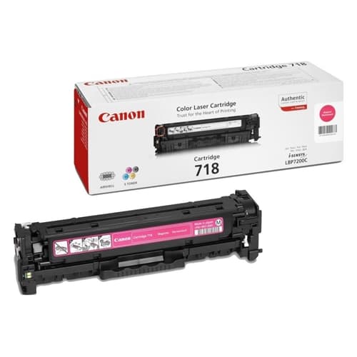 CANON TONER MAGENTA CRG718M 2.900 PAG. LBP/7200CDN SERIE MF8300