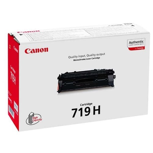 CANON TONER NEGRO CRG719H 6.500 PAG. PACK 1 I-SENSYS/MF5840DN/MF5880DN LBP/6300/6650DN/6670DN/6670