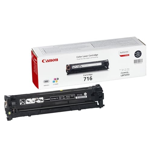 CANON TONER NEGRO CRG716BK 2.300 PAG. LBP/5050/5050N MF/8050