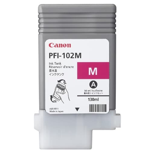 CANON CARTUCHO MAGENTA PFI102M 130ML LP/17/24 IPF/500/600/700/710/610/605/720