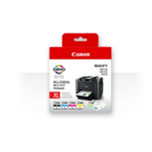 CANON PGI-2500 XL Pack 4 colores Negro/Cian/Magenta/Amarillo
