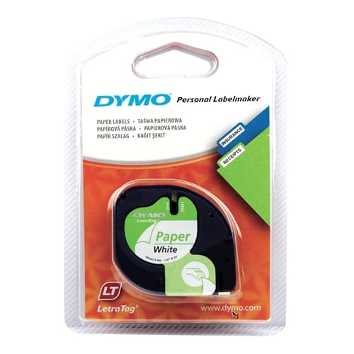 DYMO 12mm LetraTAG Paper tape