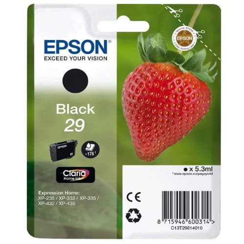 EPSON Expression Home XP-235 Cartucho Negro