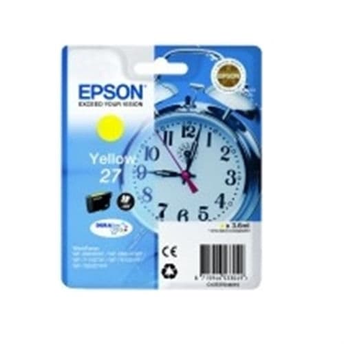Epson WorkForce WF-3000 y WF-7000 Cartucho Amarillo nº27