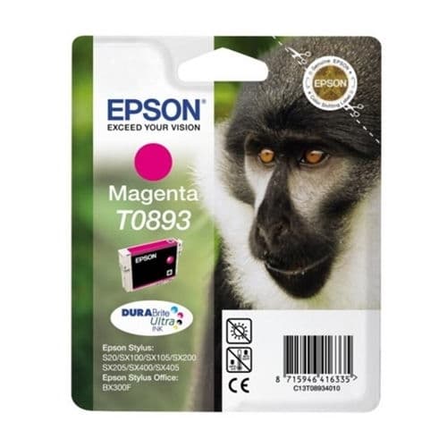 EPSON CARTUCHO MAGENTA 3,5ML STYLUS S/20/21 STYLUS SX/100/105/110/115/205/215/218/405/415 OFFICE BX/300F