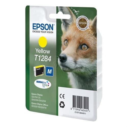 EPSON CARTUCHO AMARILLO STYLUS S/22 STYLUS SX/125/420W/425W STYLUS OFFICE BX/305F/305FW SX/235W/445W/130