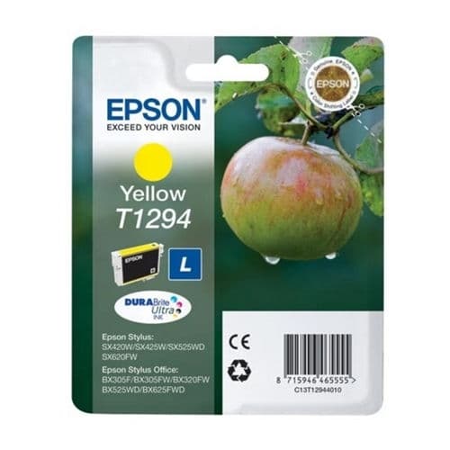 EPSON CARTUCHO AMARILLO STYLUS SX/420W/425W/525WD/620FW/425W/525WD/620FW STYLUS OFFICE BX/305F/305FW/320F/320/525WD/625FWD/925FWD OFICCE B/42WD BX/320FW SX/235W