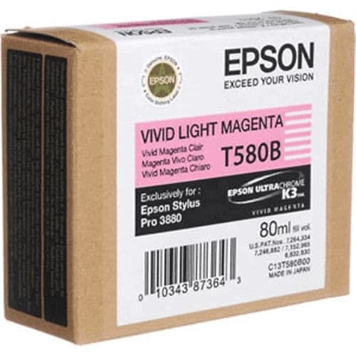 EPSON CARTUCHO MAGENTA VIVID CLARO 80ML STYLUS PRO/3880