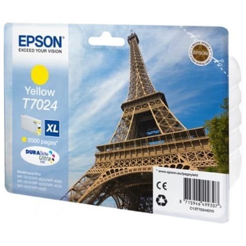 EPSON CARTUCHO AMARILLO XL 2.000 PAG. WORKFORCE PRO WP-/4000/4500/4545DTWF/4525DNF/4015DN
