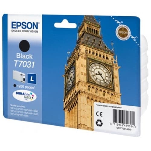 EPSON CARTUCHO NEGRO L 1.200 PAG. WORKFORCE PRO WP-/4000/4500/4545DTWF/4525DNF/4015DN