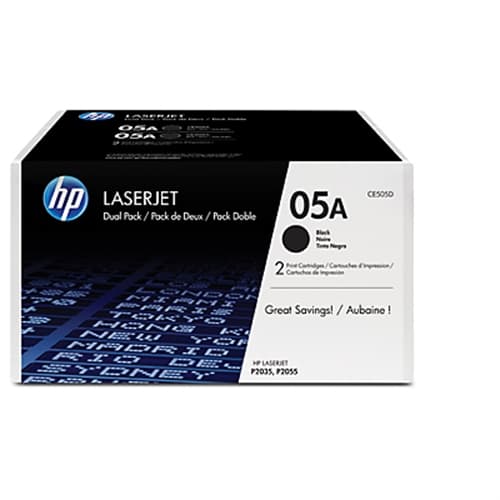HP Laserjet P2035/2055D/2055DN Toner Negro (Pack 2)