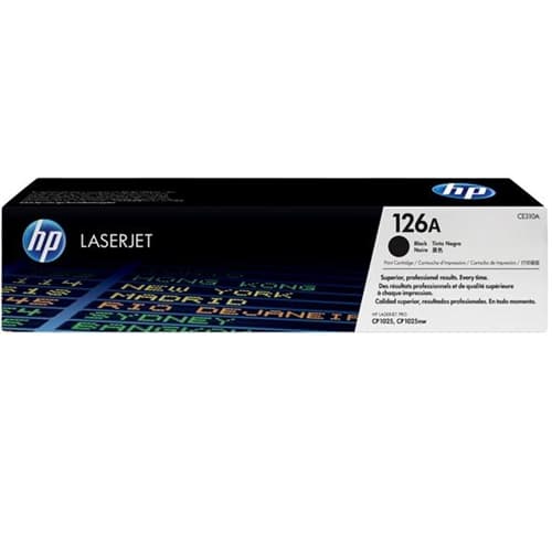HP TONER NEGRO 126A 1.200 PAG. LASERJET PRO/100 CP/1025NW/1025/1020