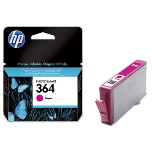 HP CARTUCHO MAGENTA Nº364 300 PAG. PHOTOSMART/C6380/CN255B/B109A/C309G/C5380 OFFICEJET/4620