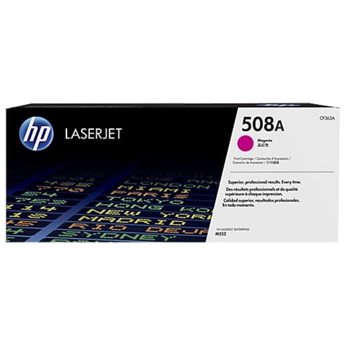 HP Laserjet M553 Toner 508A Magenta