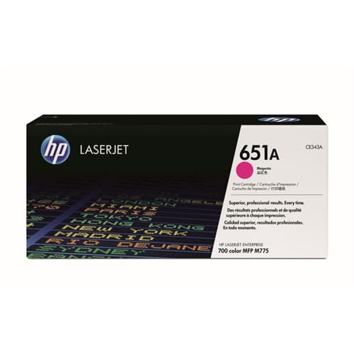 HP TONER MAGENTA 651A 16.000 PÁGINAS LS ENTERPRISE/700 COLOR MFP/M775