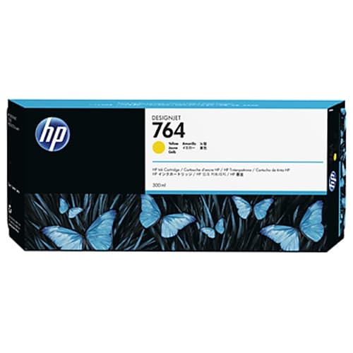 HP 764 300-ml Yellow Ink Cartridge