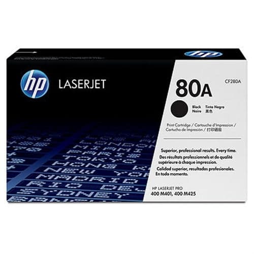 HP TONER NEGRO 80A PRO M/401/425DW 2.700pg.