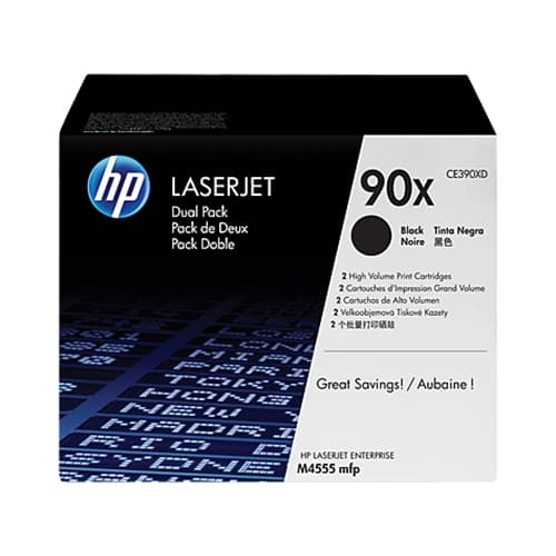 HP TONER NEGRO PACK 2 LASERJET ENTERPRISE/600/601/M602N/602/603/M4555MFP