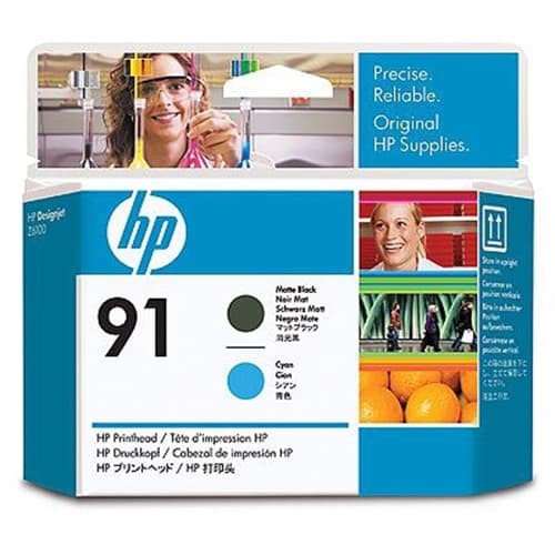 HP CABEZAL GF NEGRO/AZUL Nº91 DESIGNJET/Z6100