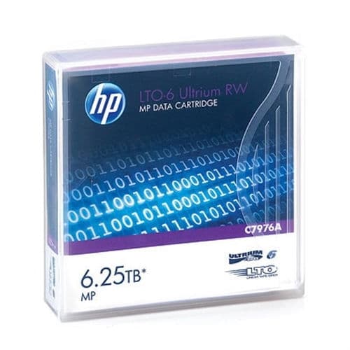 HP DC LTO 6 2.5/6.25TB RW