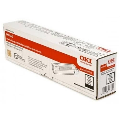 OKI TONER MC860 - 9.500 PAG. NEGRO