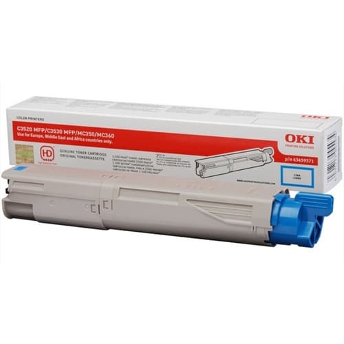 OKI TONER C3500 / MC350 / MC360 - 2.500 PAG. CYAN