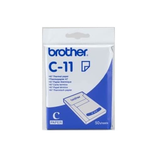 Brother C-11 papel térmico