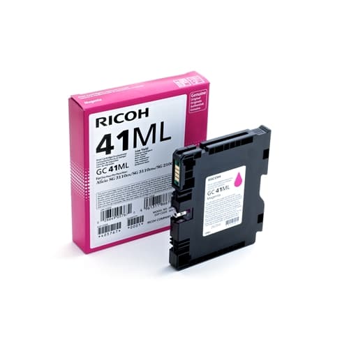 RICOH CARTUCHO MAGENTA GC-41ML 600 PÁGINAS SG/2100N/3110DN/3110DNW