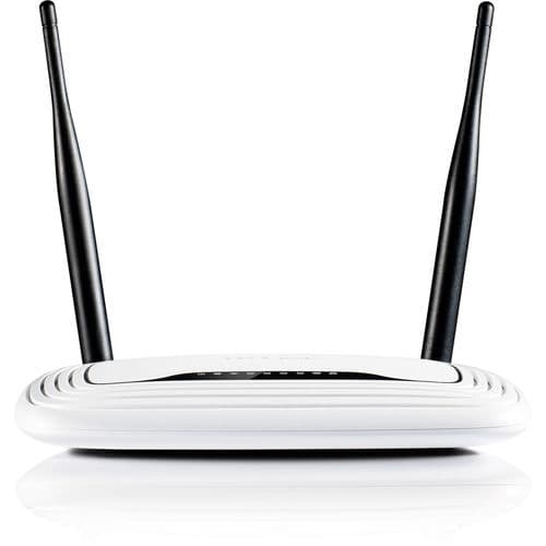 TPLINK TL-WR841N - Router inalámbrico neutro - conmutador de 4 puertos - 802.11b/g/n 300 Mbps - sobremesa - 2 antenas fijas