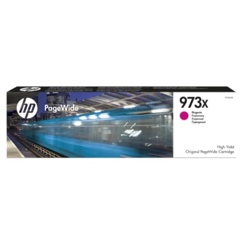 HWP 973X High Yield Magenta Original PageWide Cartridge (F6T82AE