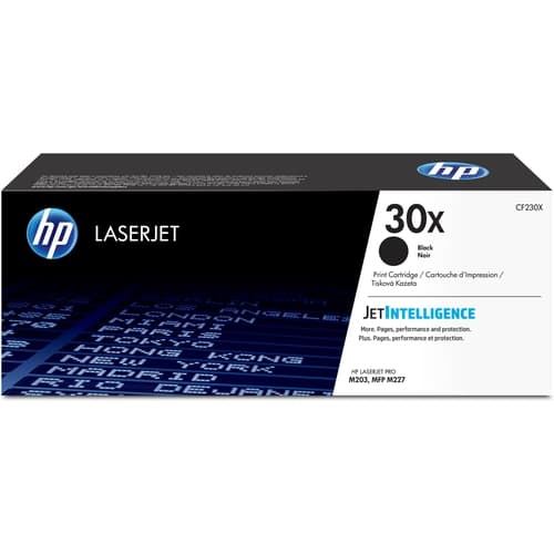 HP TONER NEGRO  LaserJet Pro M203dn/dw,MFP M227fdw/sdn Toner Negro Alta nº30X