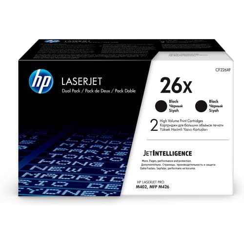 HP TONER NEGRO PACK2 M402/426 ALTA CAPACIDAD