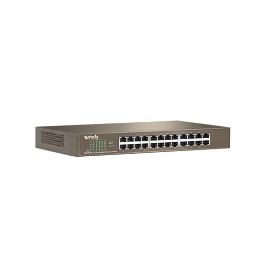 Tenda - Switch TEG1024D - 24 Puertos 10/100/1000 Gigabit - Carcasa Metalica - Montaje En Rack