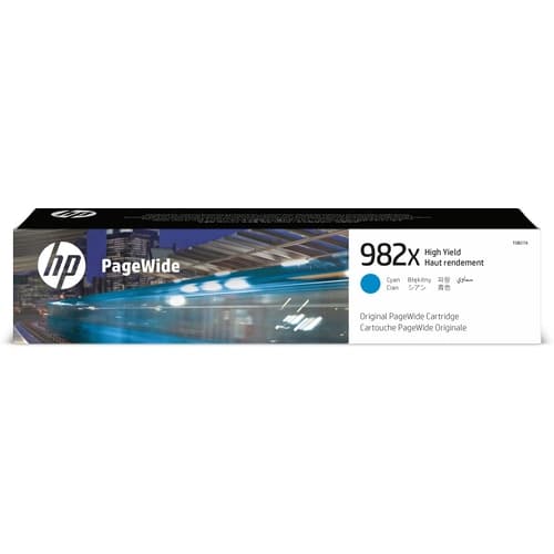 HP Cartucho de tinta cian 16.000 paginas T0B27A (982X)