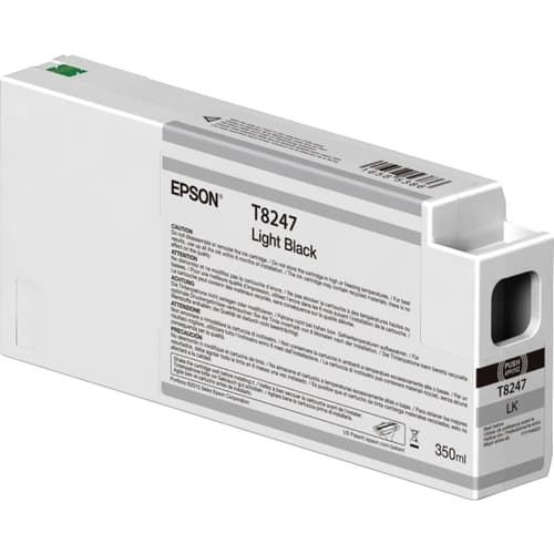 Epson Cartucho de tinta negro claro 350 ml C13T824700 (T8247)