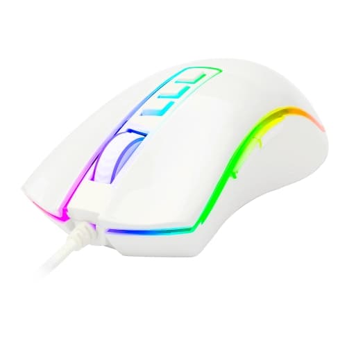 Redragon - COBRA Ratón Gaming RGB Blanco