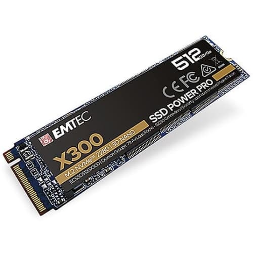 Emtec 512GB M.2 PCIE X300 NVME M2 2280
