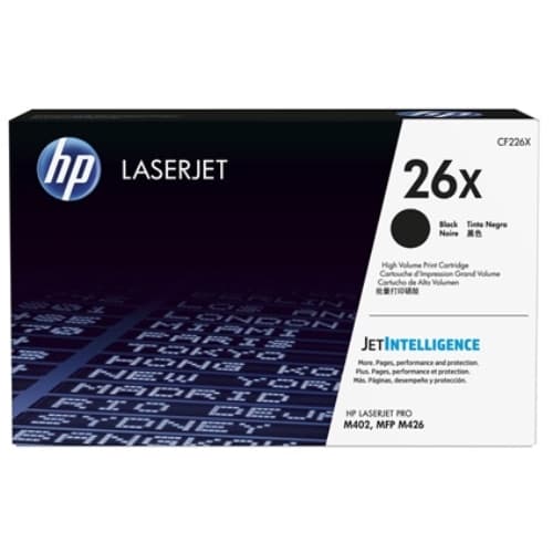 HP TONER LASERJET PRO M402/426 NEGRO Nº26X