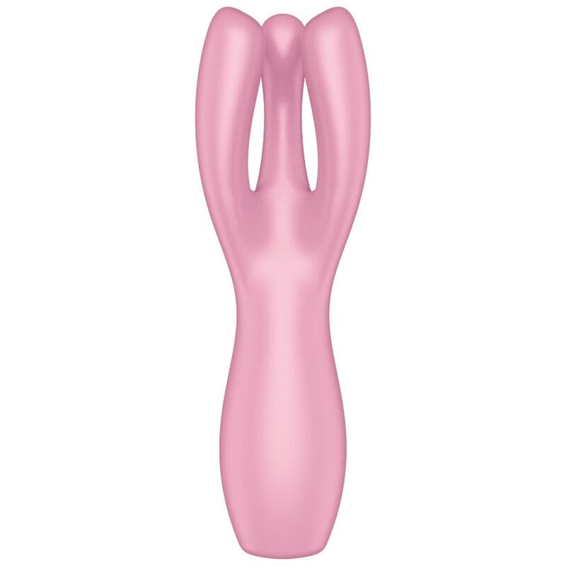 SATISFYER - THREESOME 3 VIBRADOR ROSA