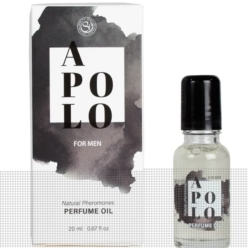 SECRETPLAY - APOLO PERFUME EN ACEITE FEROMONAS HOMBRE 20 ML