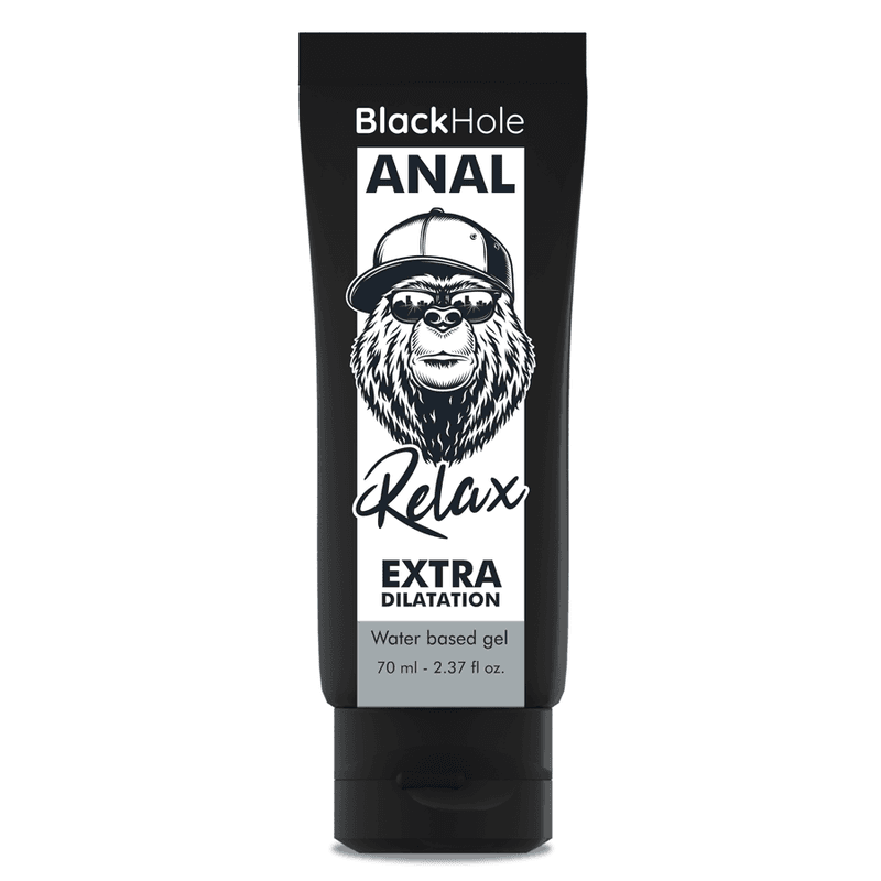 BLACK HOLE - GEL BASE AGUA DILATACIÓN ANAL 70 ML