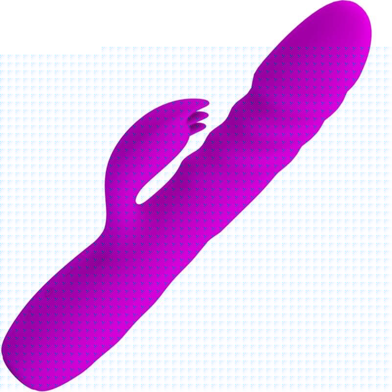 PRETTY LOVE - MELANIE VIBRADOR CONEJO RECARGABLE MORADO