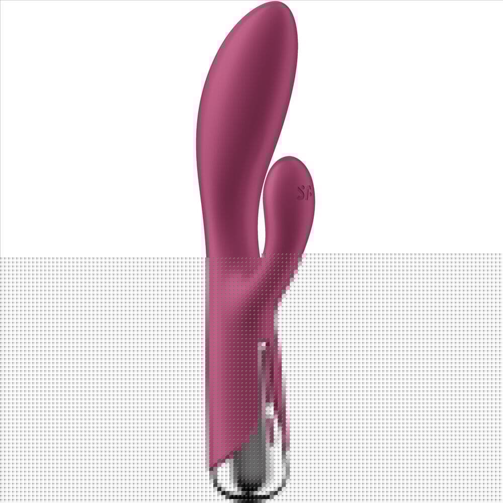 SATISFYER - SPINNING RABBIT 1 ESTIMULACION CLITORIS Y PUNTO G ROJO