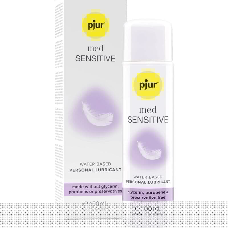 PJUR - MED SENSITIVE GLIDE LUBRICANTE BASE AGUA 100 ML
