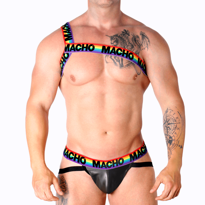 MACHO - ARNÉS ROMANO PRIDE L/XL