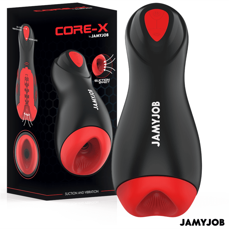 JAMYJOB - CORE-X MASTURBADOR AUTOMÁTICO 5 MODOS SUCCIONADOR Y VIBRACIÓN