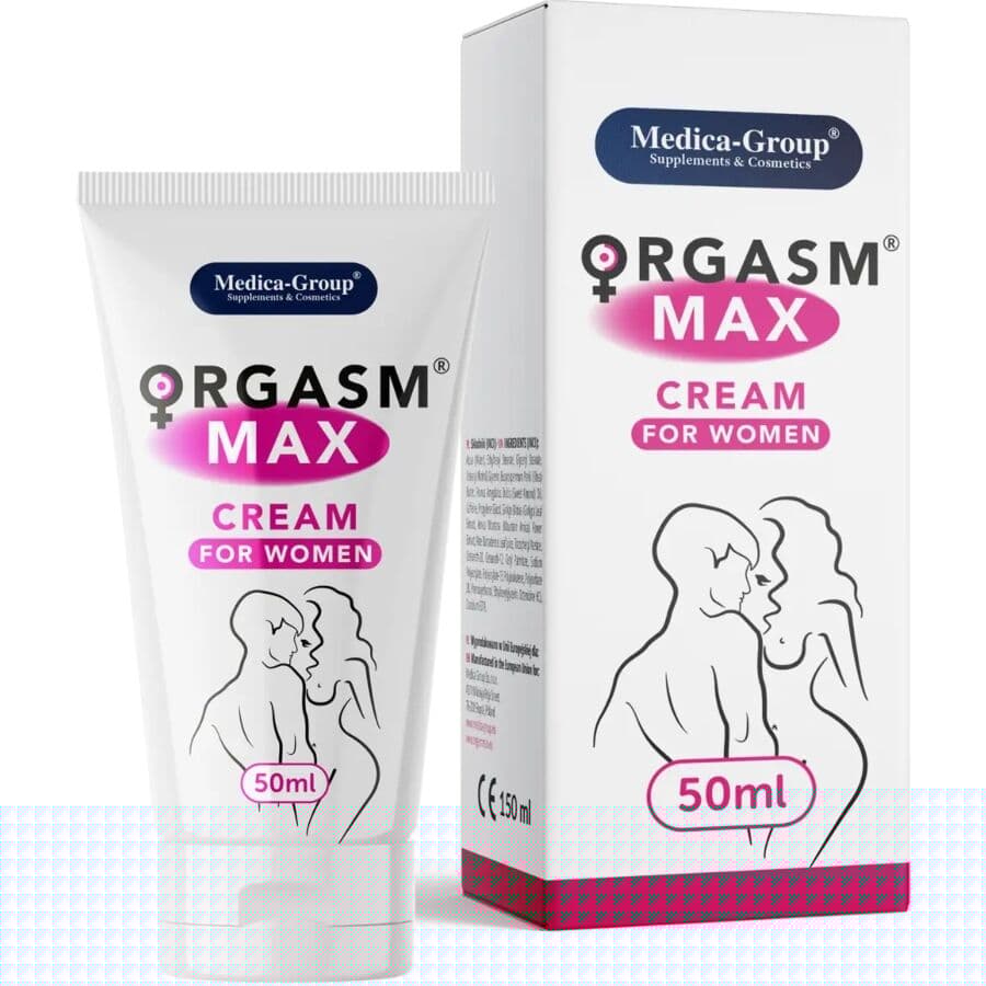 MEDICA GROUP - ORGASM MAX CREMA ÍNTIMA PARA MUJER 50 ML