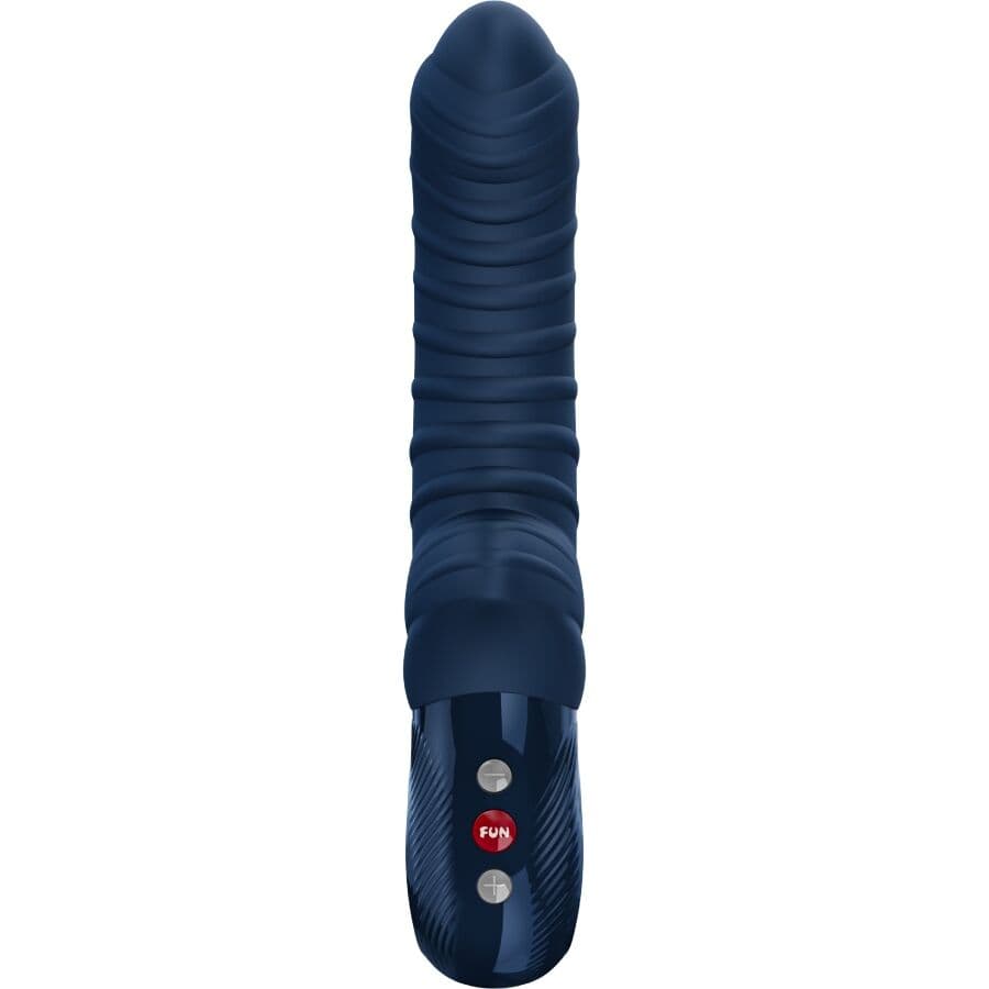 FUN FACTORY - TIGER VIBRADOR PUNTO G AZUL OSCURO