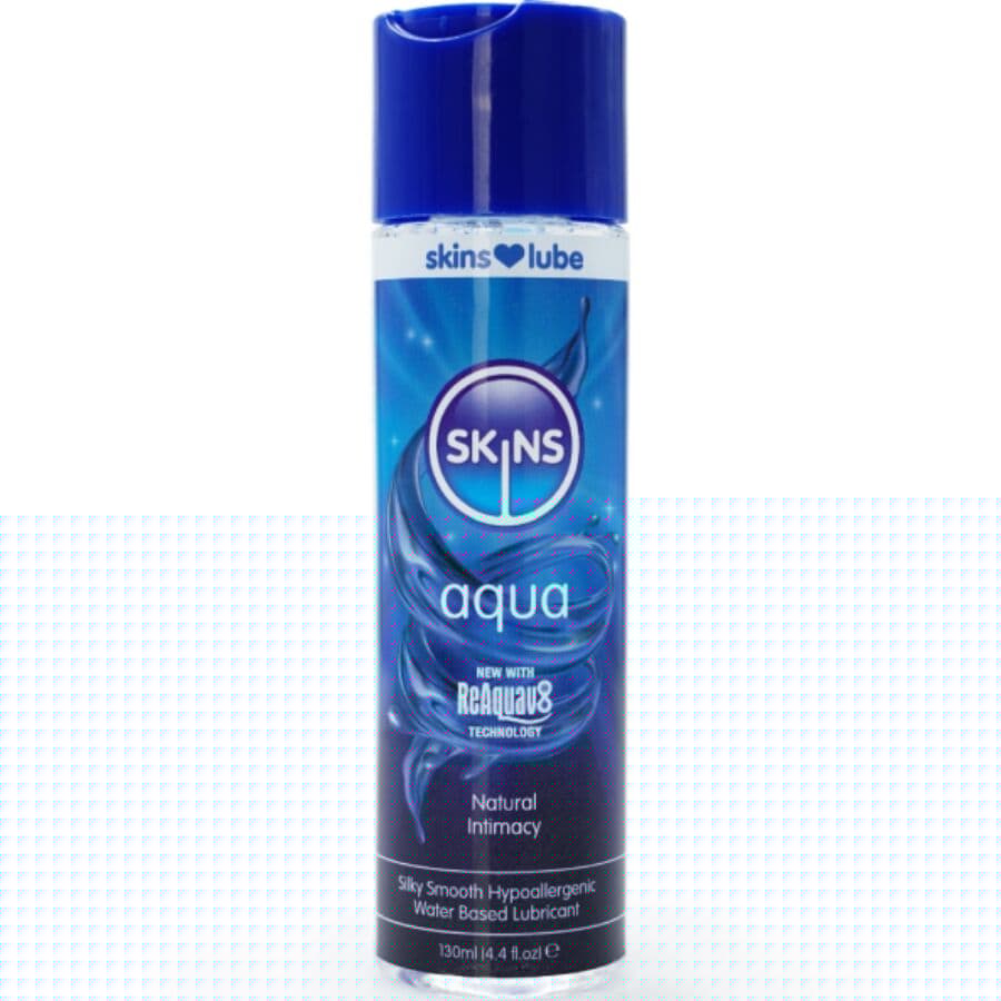 SKINS - AQUA LUBRICANTE BASE DE AGUA 130 ML