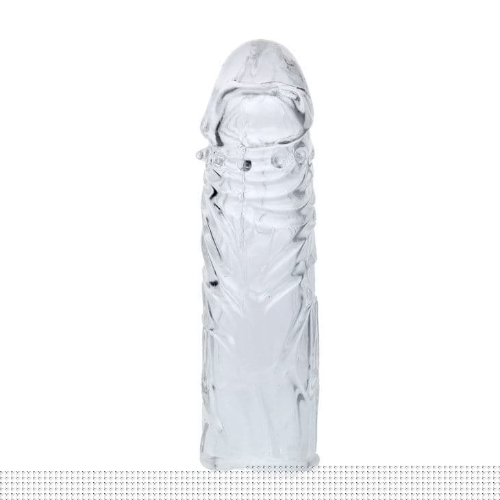 BAILE - FUNDA TRANSPARENTE PARA EL PENE EN SILICONA 13 CM